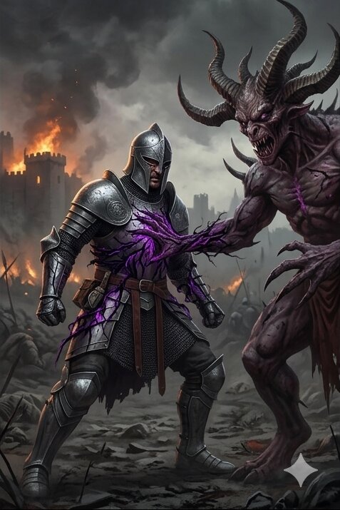 Devoured Oath fight (knight)