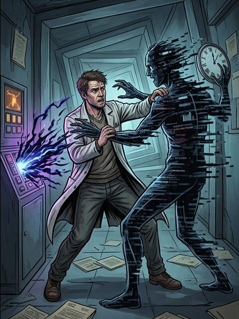 Fractured Mind fight (scientist)
